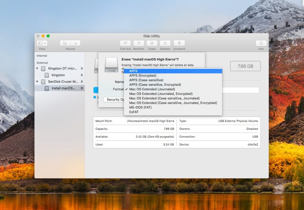 how to format hdd for os x hackintosh